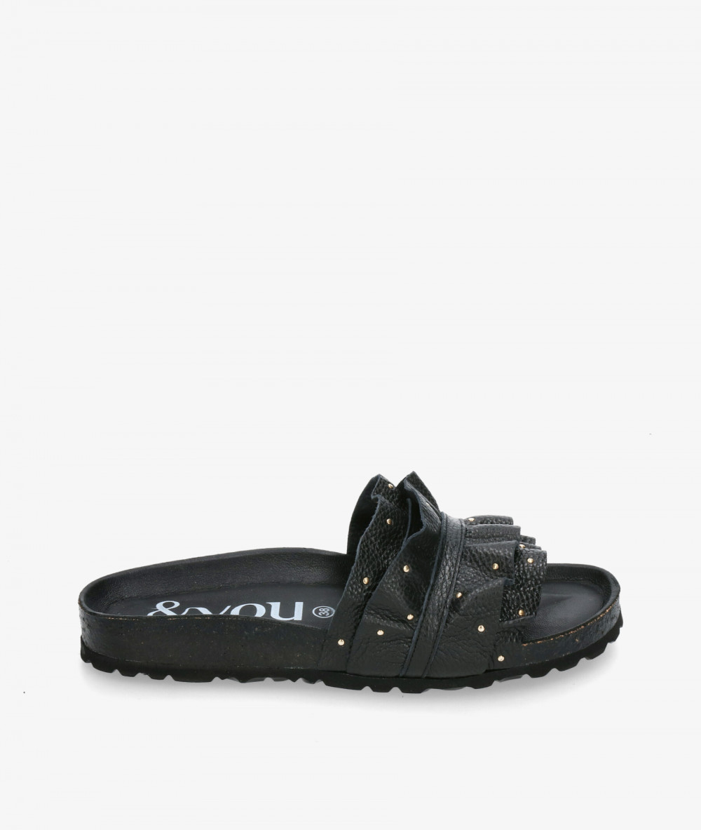 Sandalias bloom&you  LILA TACHAS en negro Sandalias bloom&you  LILA TACHAS en negro