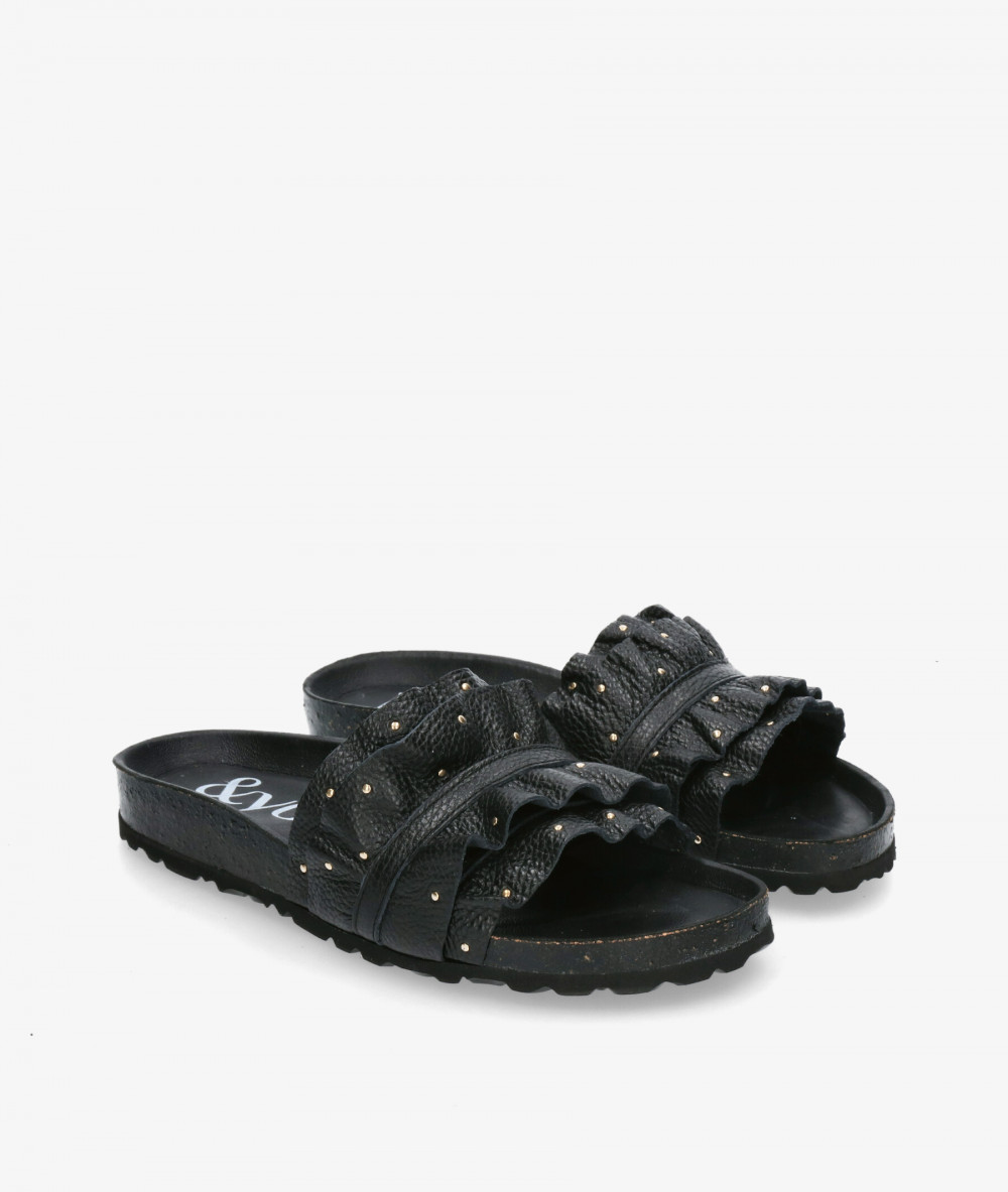 Sandalias bloom&you  LILA TACHAS en negro Sandalias bloom&you  LILA TACHAS en negro