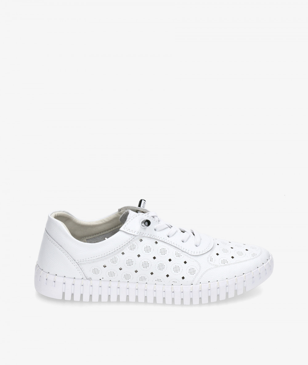 Zapatos confort St. Gallen SOFT LASER en blanco Zapatos confort St. Gallen SOFT LASER en blanco