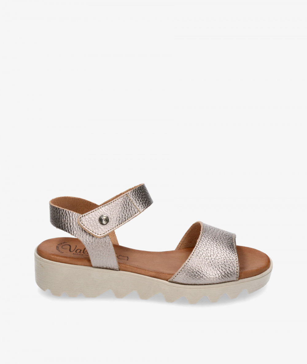 Valeria´s Sandals  7144 in taupe metallic Valeria´s Sandals  7144 in taupe metallic