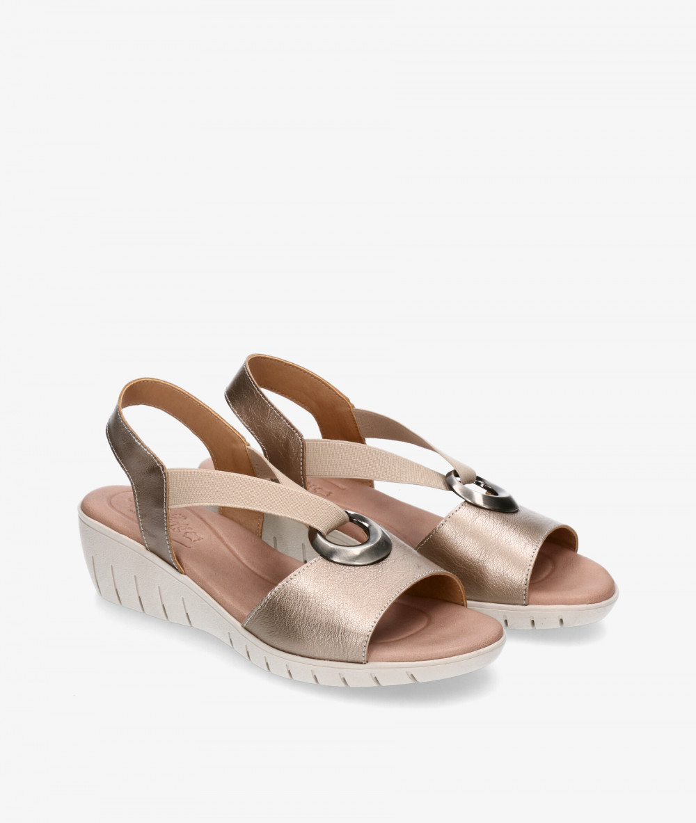 Valeria´s Sandals  1004 in taupe metallic Valeria´s Sandals  1004 in taupe metallic