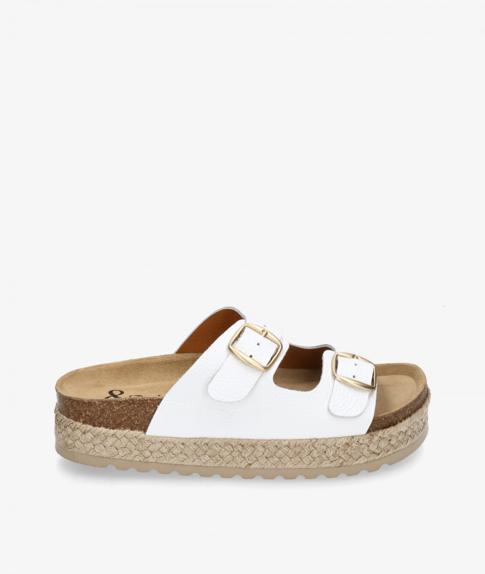 Sandalias bloom&you  NENUFAR DOBLE en blanco Sandalias bloom&you  NENUFAR DOBLE en blanco