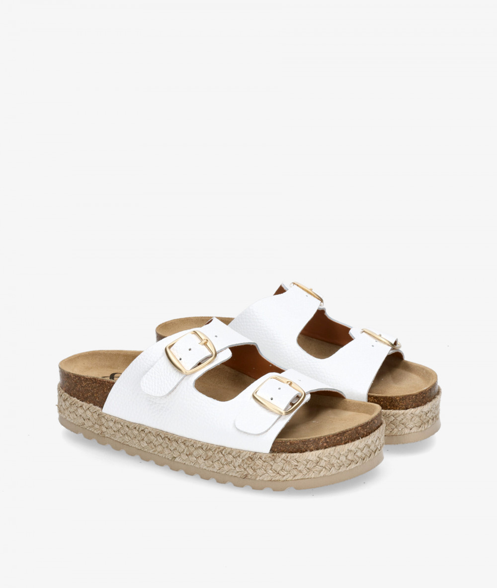 Sandalias bloom&you  NENUFAR DOBLE en blanco Sandalias bloom&you  NENUFAR DOBLE en blanco