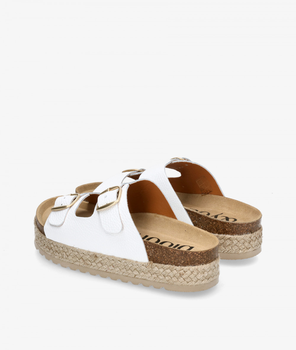 Sandalias bloom&you  NENUFAR DOBLE en blanco Sandalias bloom&you  NENUFAR DOBLE en blanco