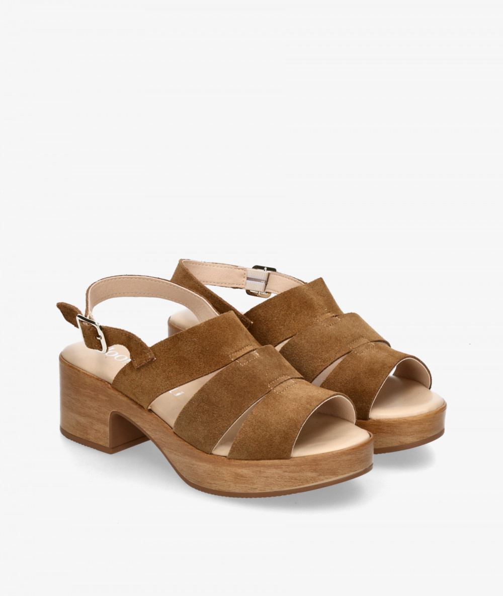 bloom&you Sandals  AMARA in leather split suede bloom&you Sandals  AMARA in leather split suede
