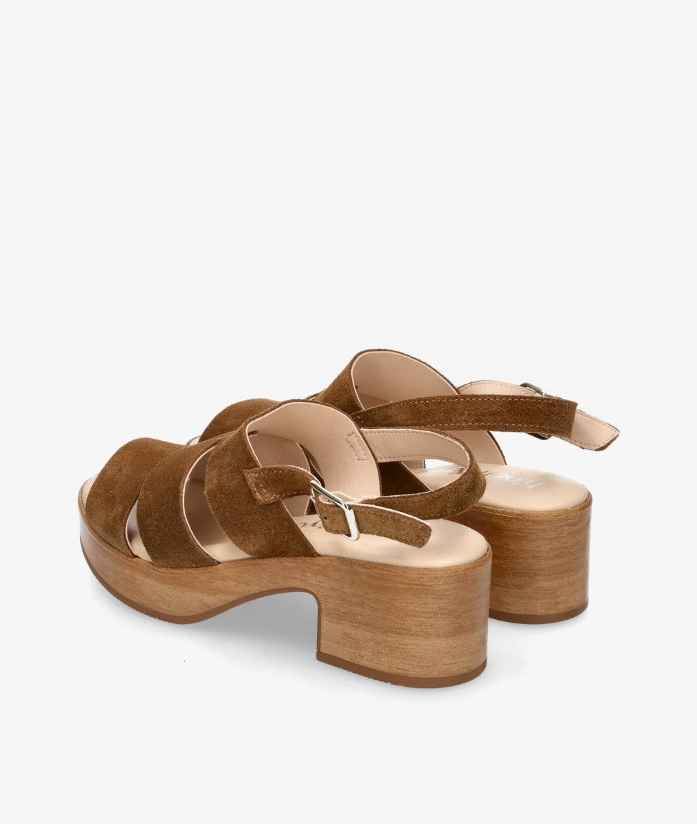 bloom&you Sandals  AMARA in leather split suede bloom&you Sandals  AMARA in leather split suede