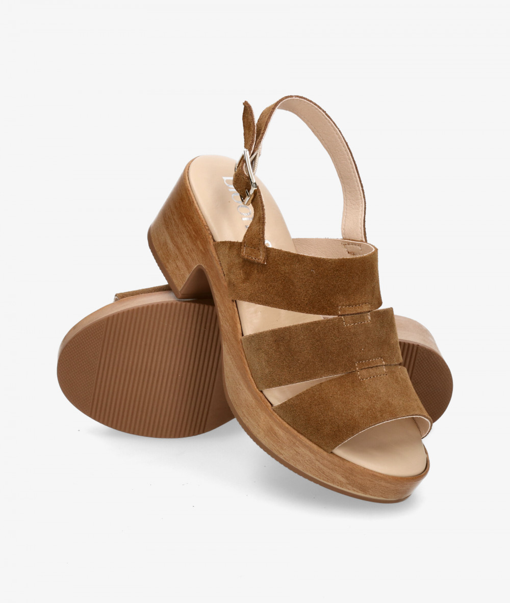 bloom&you Sandals  AMARA in leather split suede bloom&you Sandals  AMARA in leather split suede