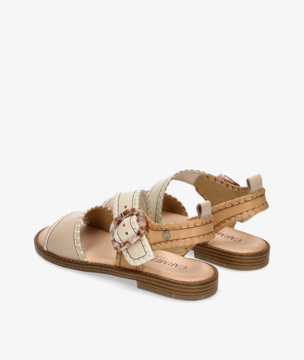 Sandalias Carmela  162203 en hueso Sandalias Carmela  162203 en hueso