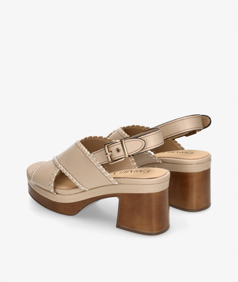 Carmela Sandals  162209 in beige Carmela Sandals  162209 in beige
