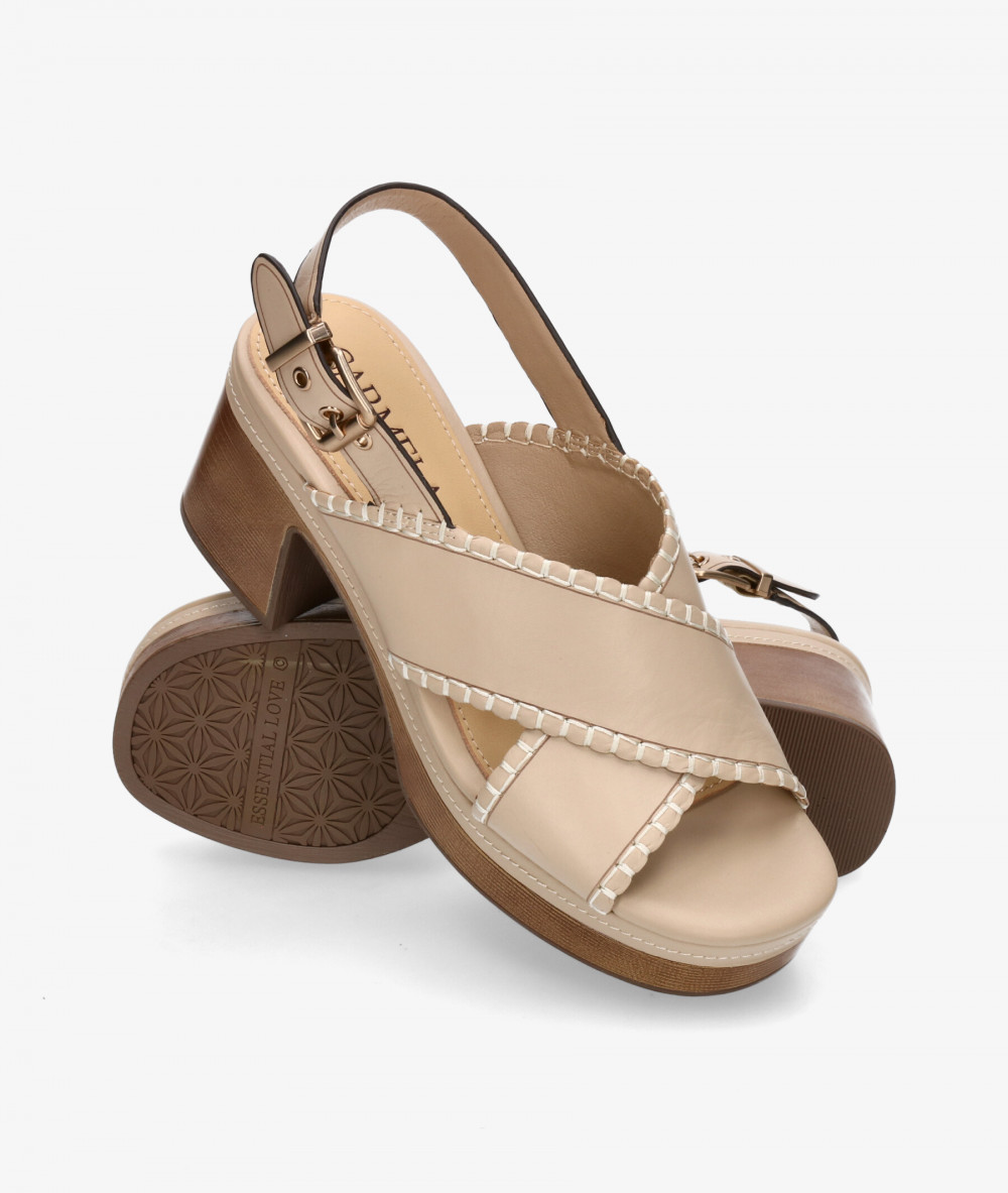 Carmela Sandals  162209 in beige Carmela Sandals  162209 in beige