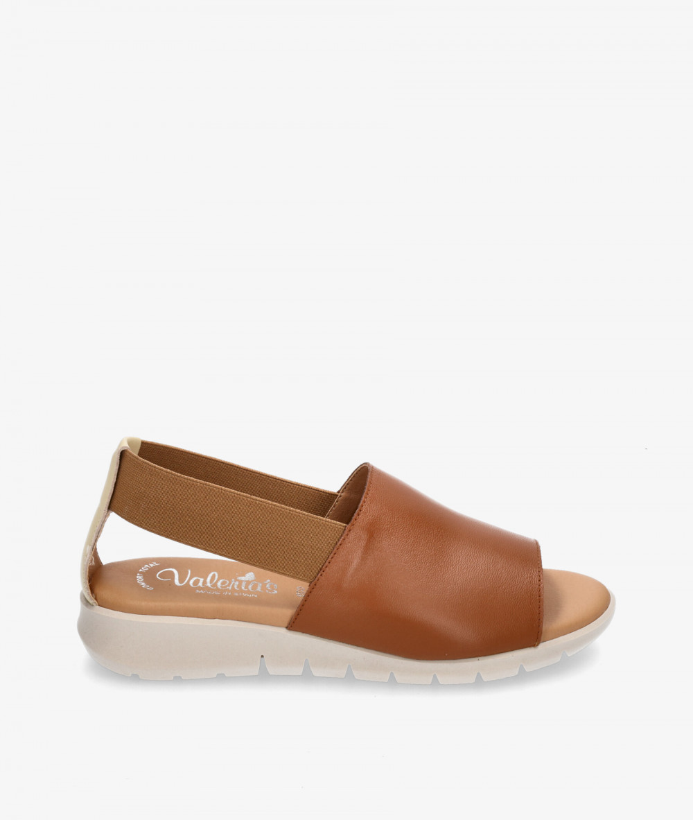 Sandalias Valeria´s  1021 en cuero Sandalias Valeria´s  1021 en cuero