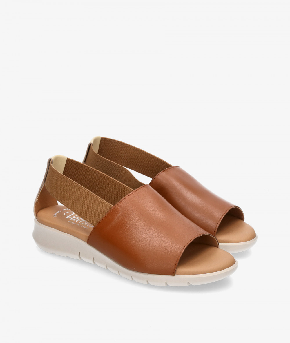 Sandalias Valeria´s  1021 en cuero Sandalias Valeria´s  1021 en cuero