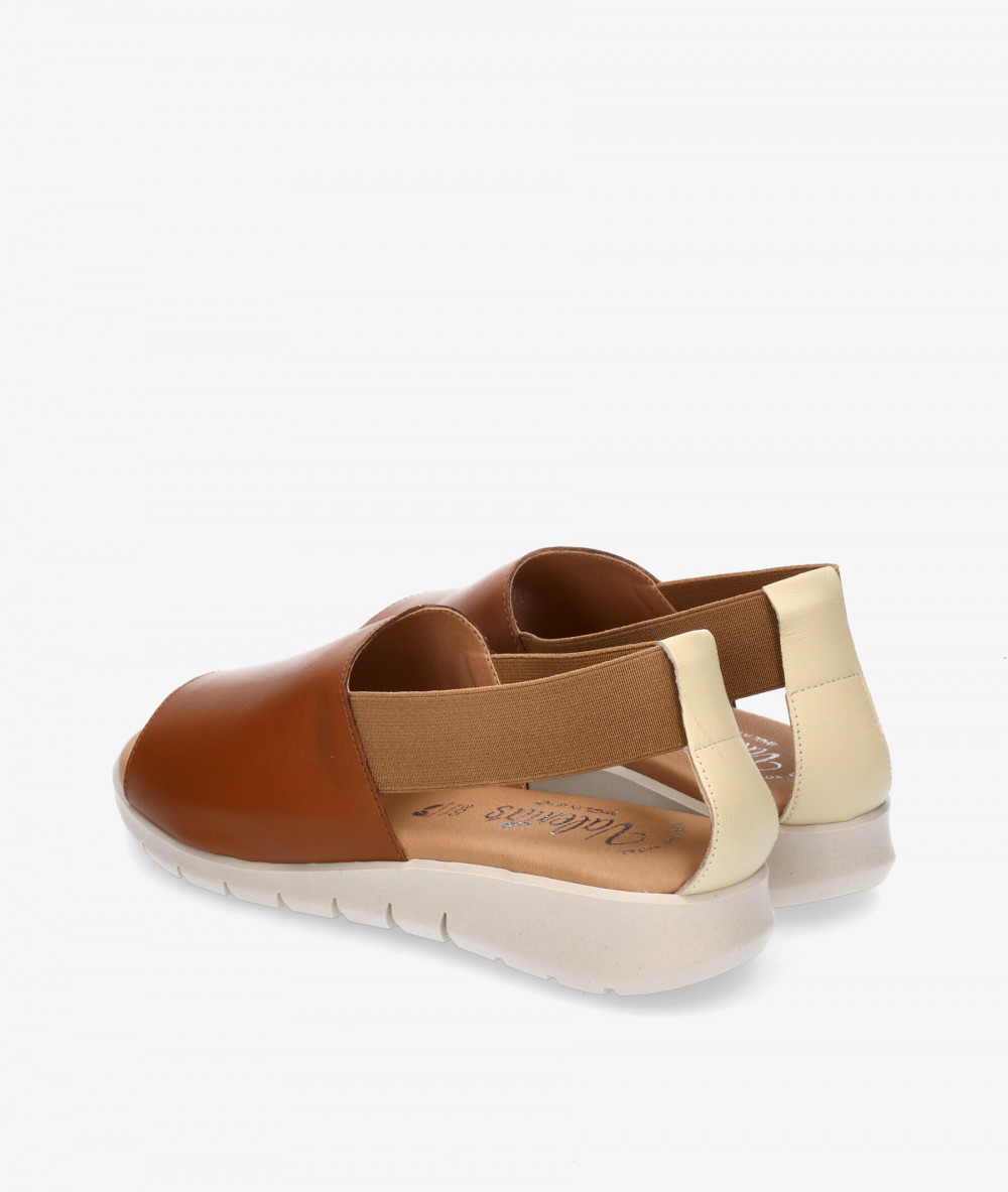 Sandalias Valeria´s  1021 en cuero Sandalias Valeria´s  1021 en cuero