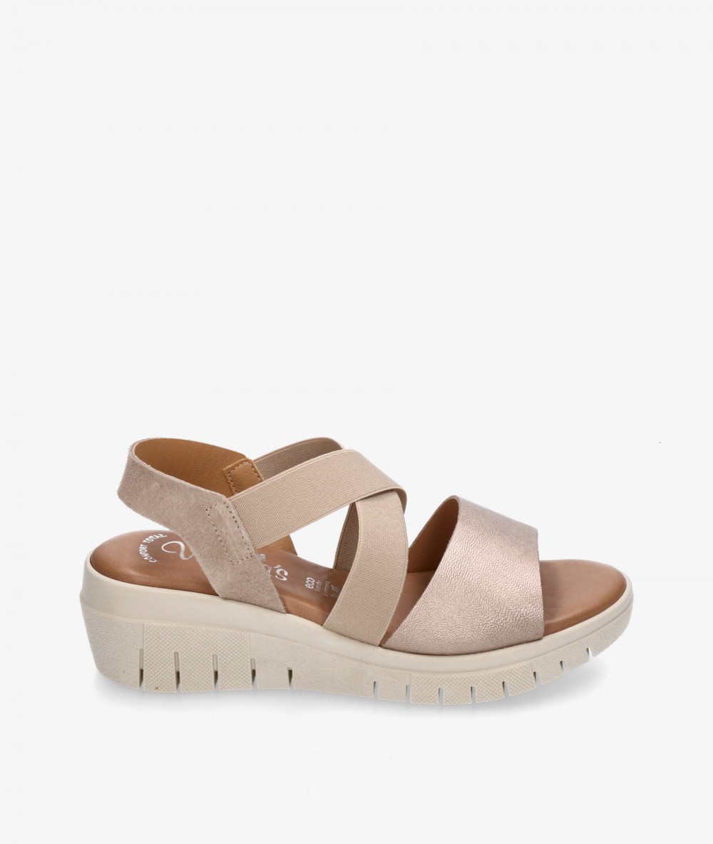 Valeria´s Sandals  2003 in taupe metallic Valeria´s Sandals  2003 in taupe metallic