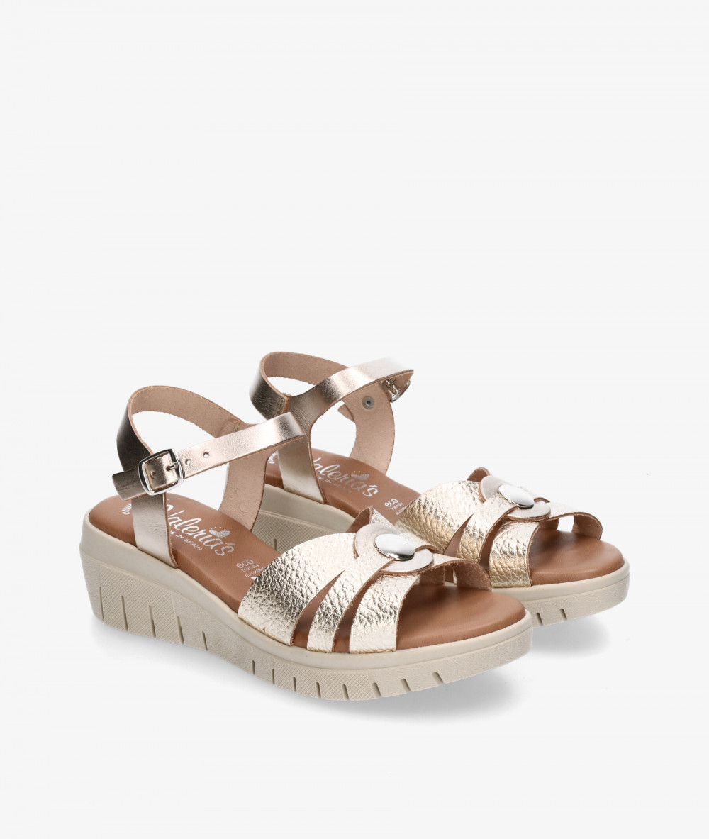 Valeria´s Sandals  2004 in taupe metallic Valeria´s Sandals  2004 in taupe metallic