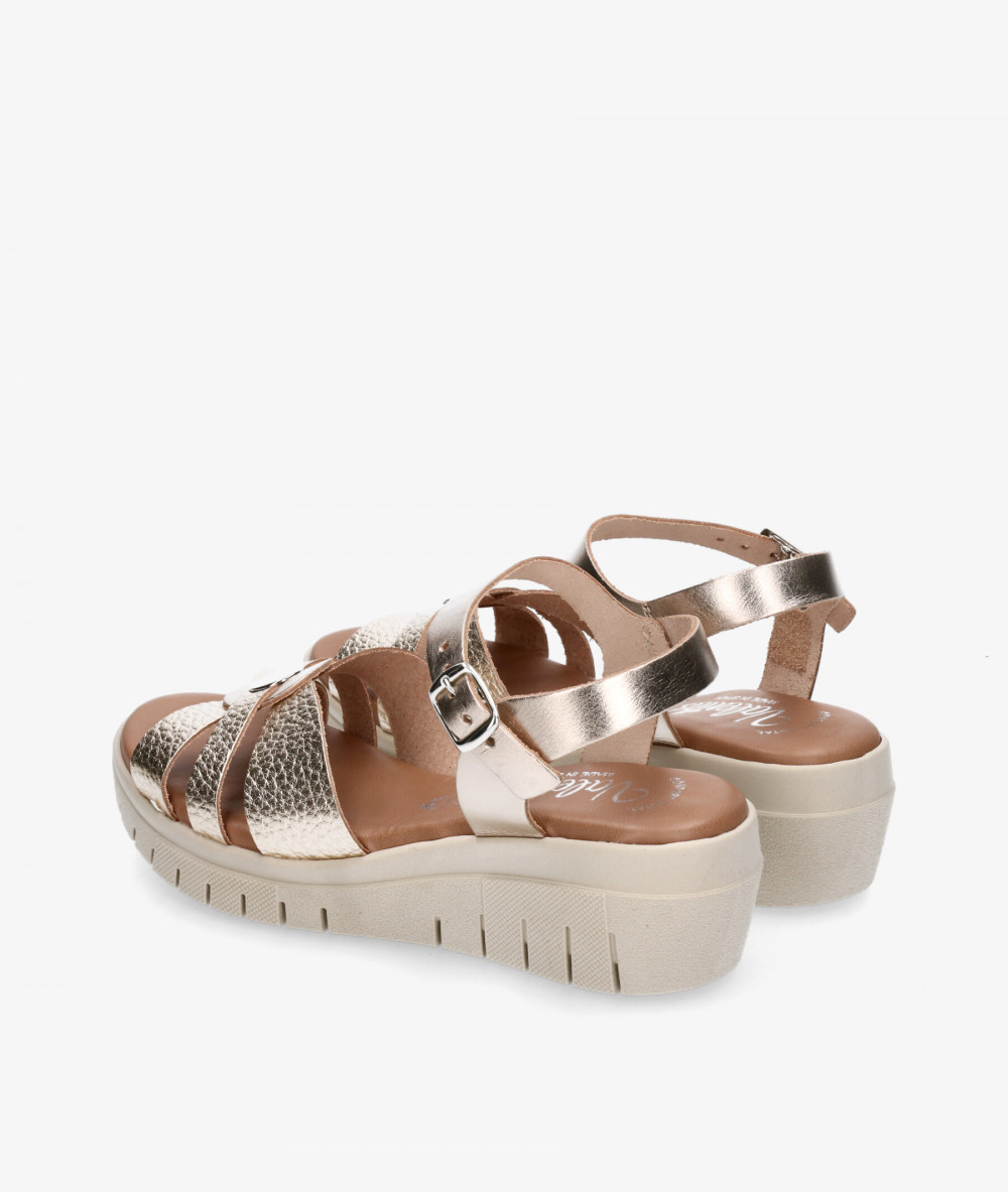 Valeria´s Sandals  2004 in taupe metallic Valeria´s Sandals  2004 in taupe metallic