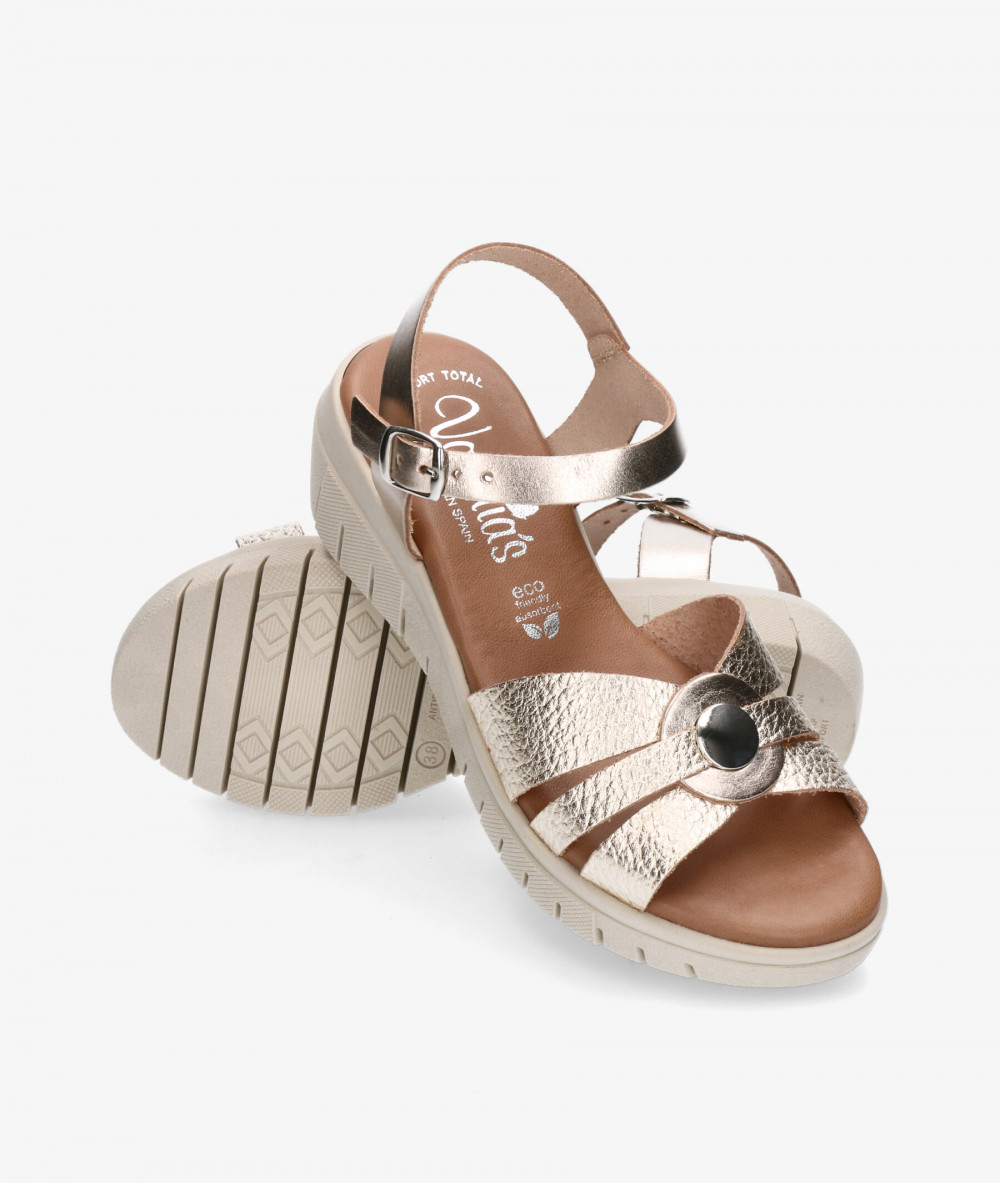 Valeria´s Sandals  2004 in taupe metallic Valeria´s Sandals  2004 in taupe metallic