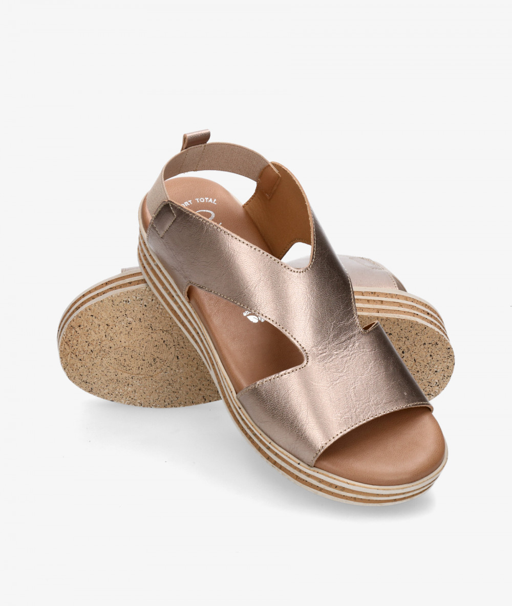 Valeria´s Sandals  1947 in taupe metallic Valeria´s Sandals  1947 in taupe metallic
