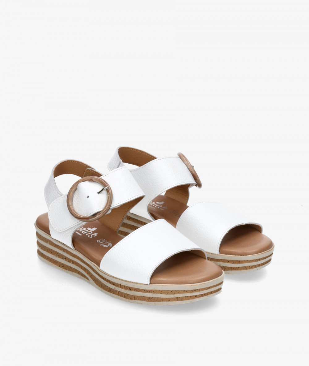 Valeria´s Sandals  1946 in white Valeria´s Sandals  1946 in white