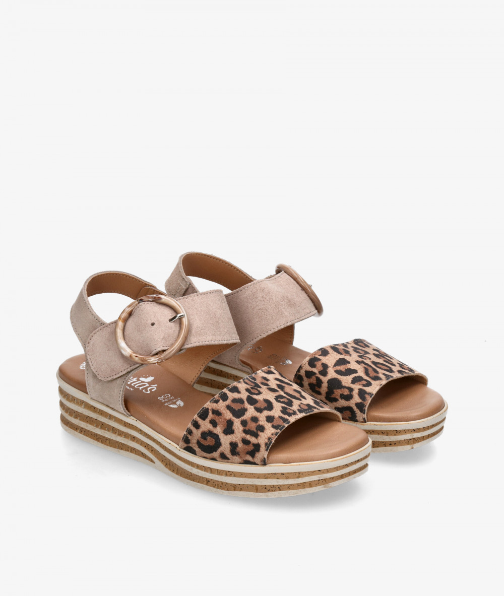 Valeria´s Sandals  1948-R in leopard print Valeria´s Sandals  1948-R in leopard print