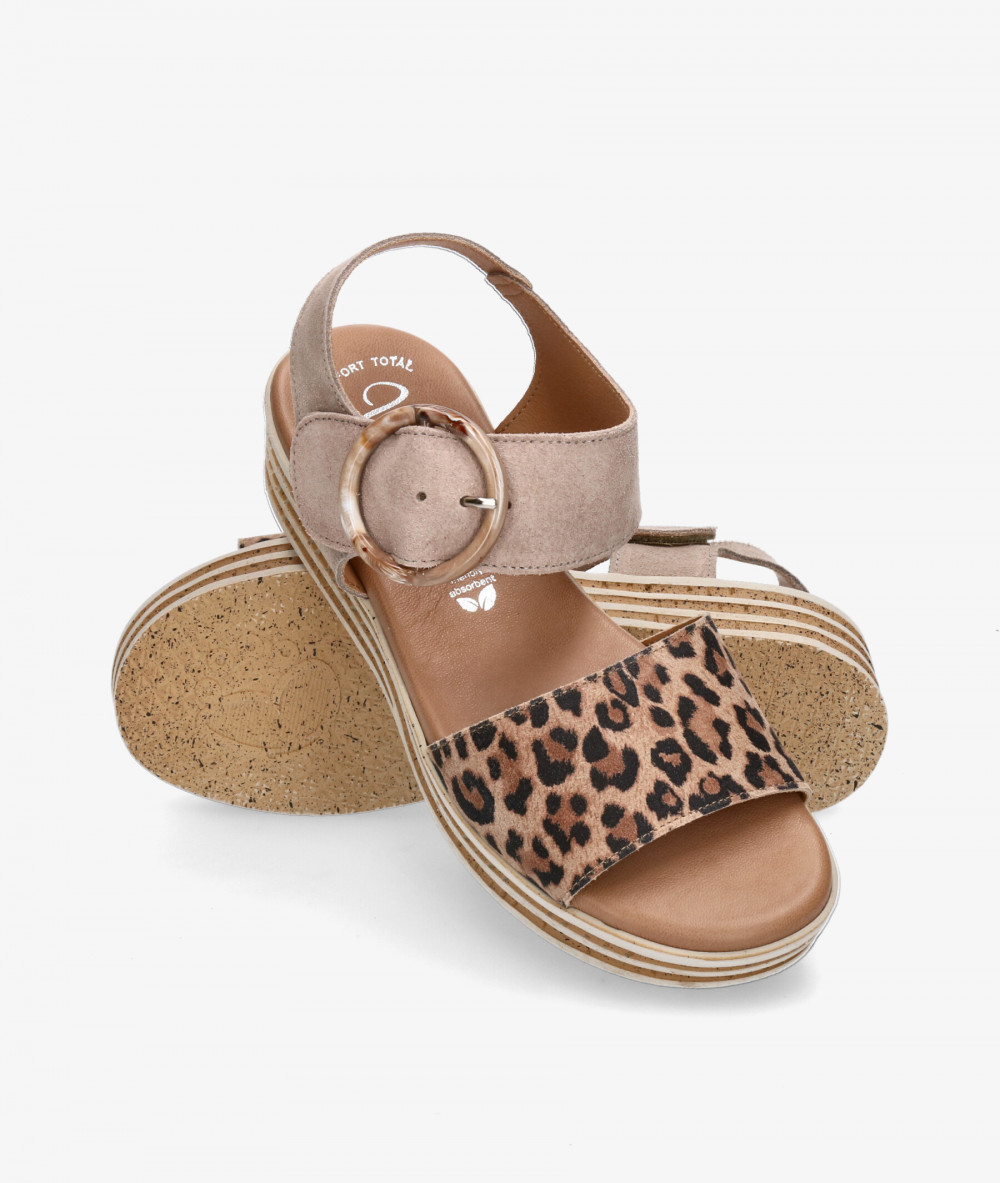 Valeria´s Sandals  1948-R in leopard print Valeria´s Sandals  1948-R in leopard print