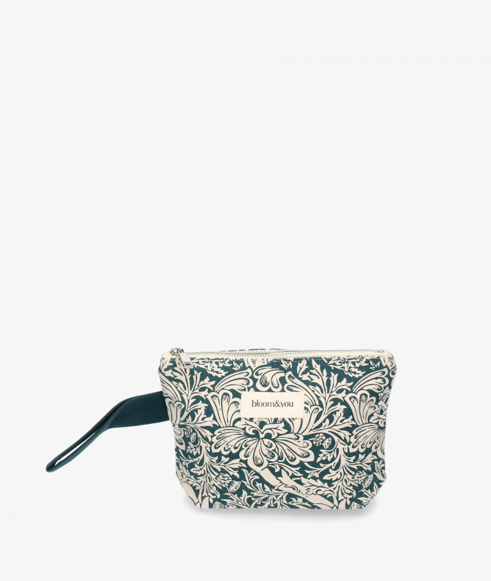 Bolso textil bloom&you INDIGO BEAUTY CASE en verde