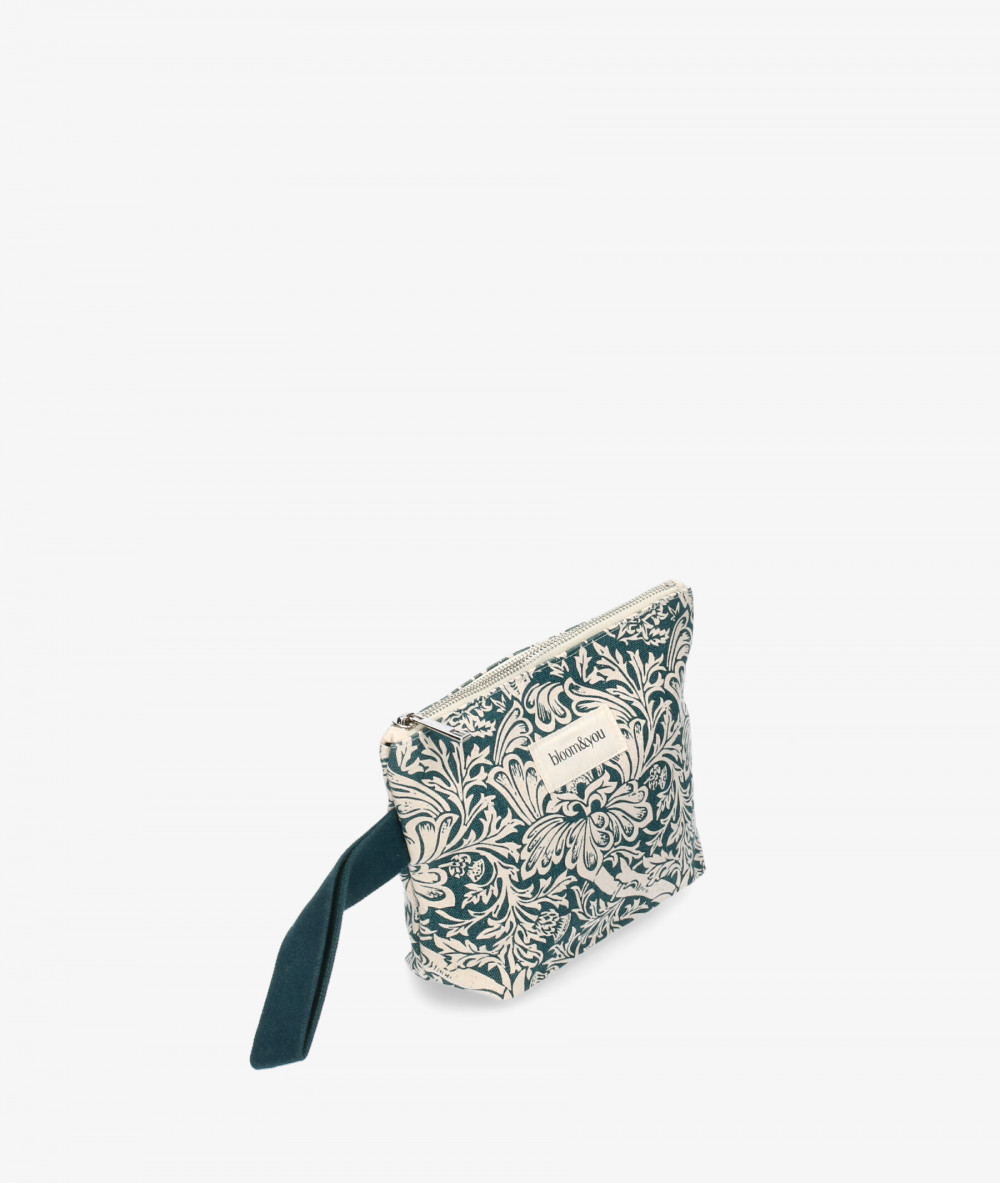 Bolso textil bloom&you INDIGO BEAUTY CASE en verde