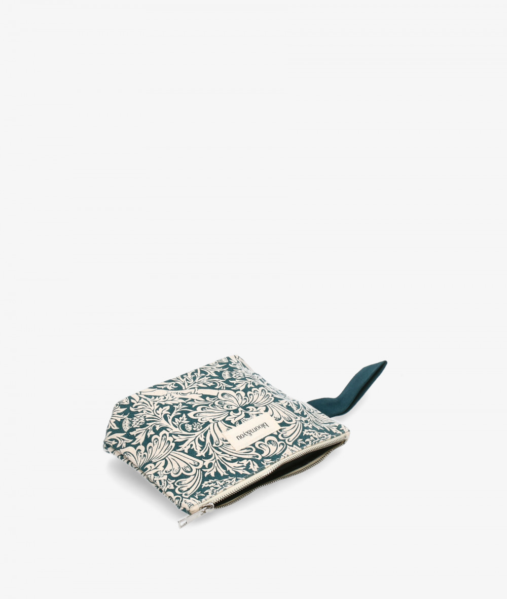 Bolso textil bloom&you INDIGO BEAUTY CASE en verde