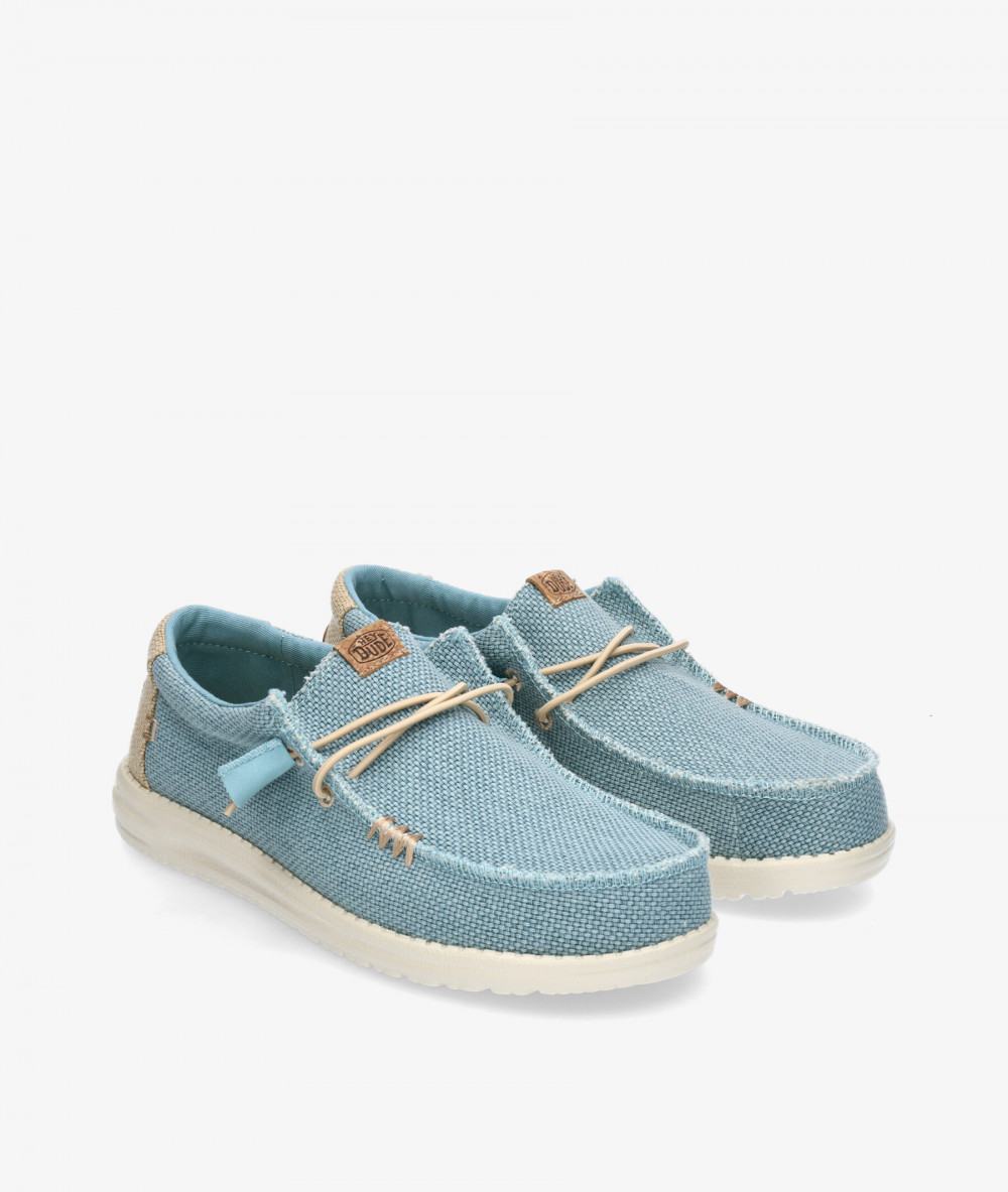 Zapatos casual Dude WALLY BRAIDED en turquesa Zapatos casual Dude WALLY BRAIDED en turquesa
