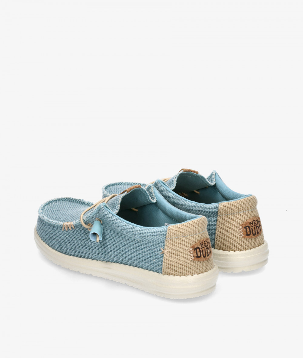 Zapatos casual Dude WALLY BRAIDED en turquesa Zapatos casual Dude WALLY BRAIDED en turquesa
