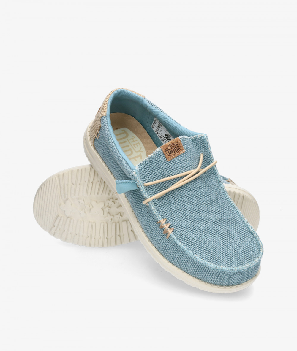 Zapatos casual Dude WALLY BRAIDED en turquesa Zapatos casual Dude WALLY BRAIDED en turquesa