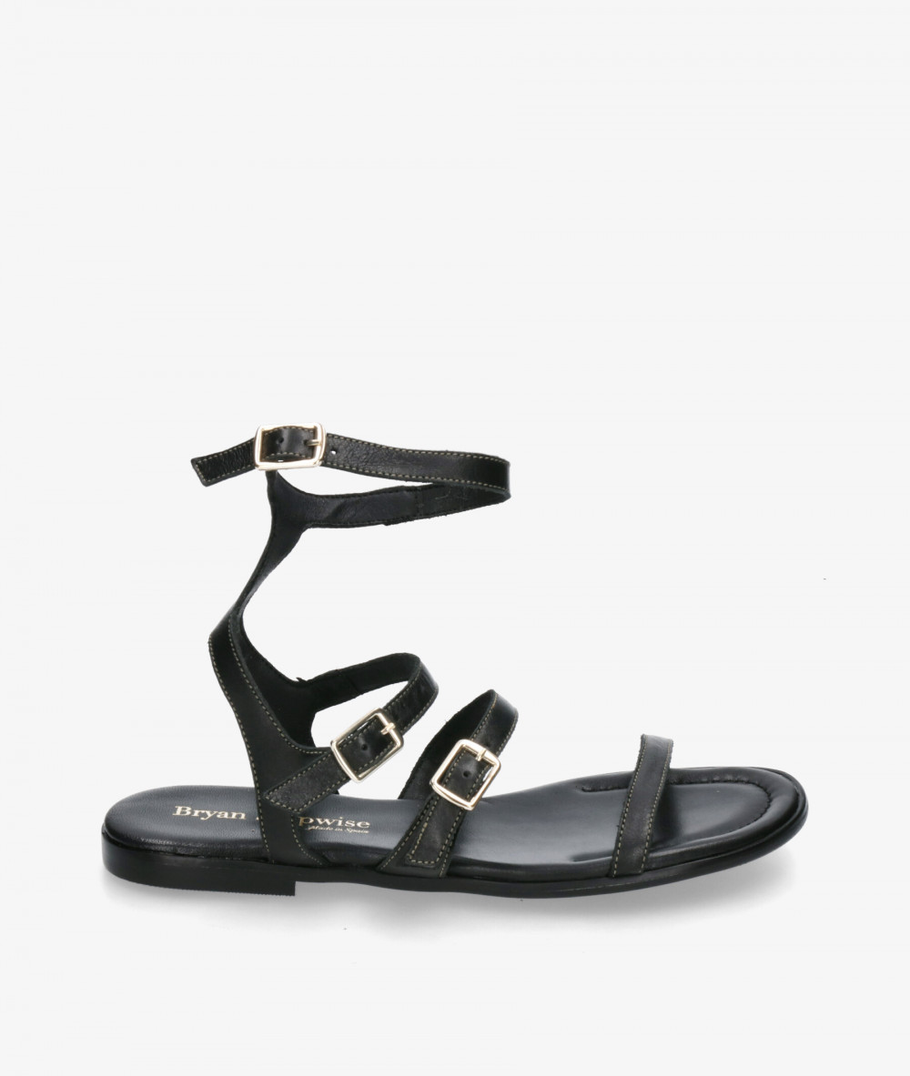 Sandalias Bryan  CRETA en negro Sandalias Bryan  CRETA en negro