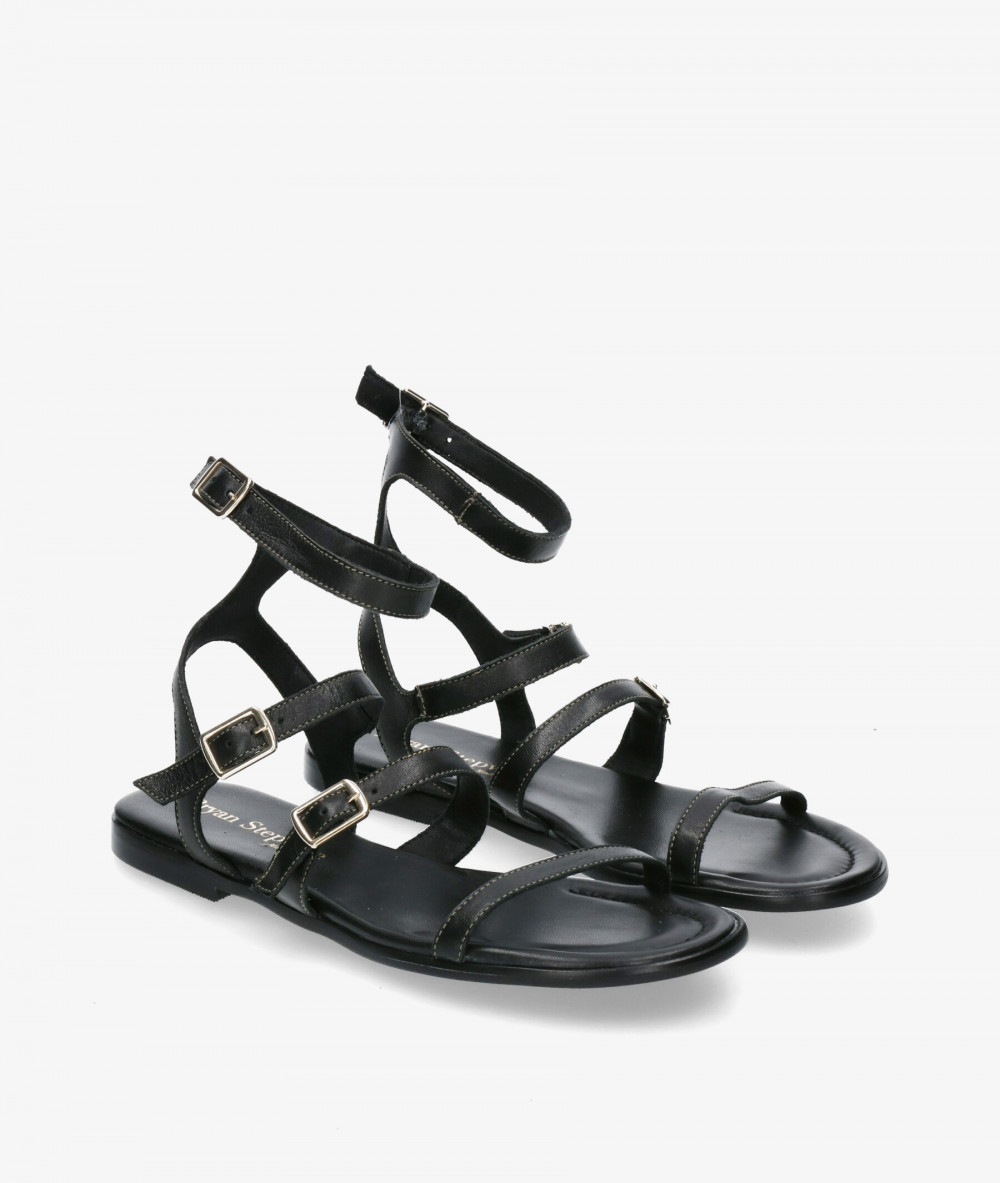 Sandalias Bryan  CRETA en negro Sandalias Bryan  CRETA en negro