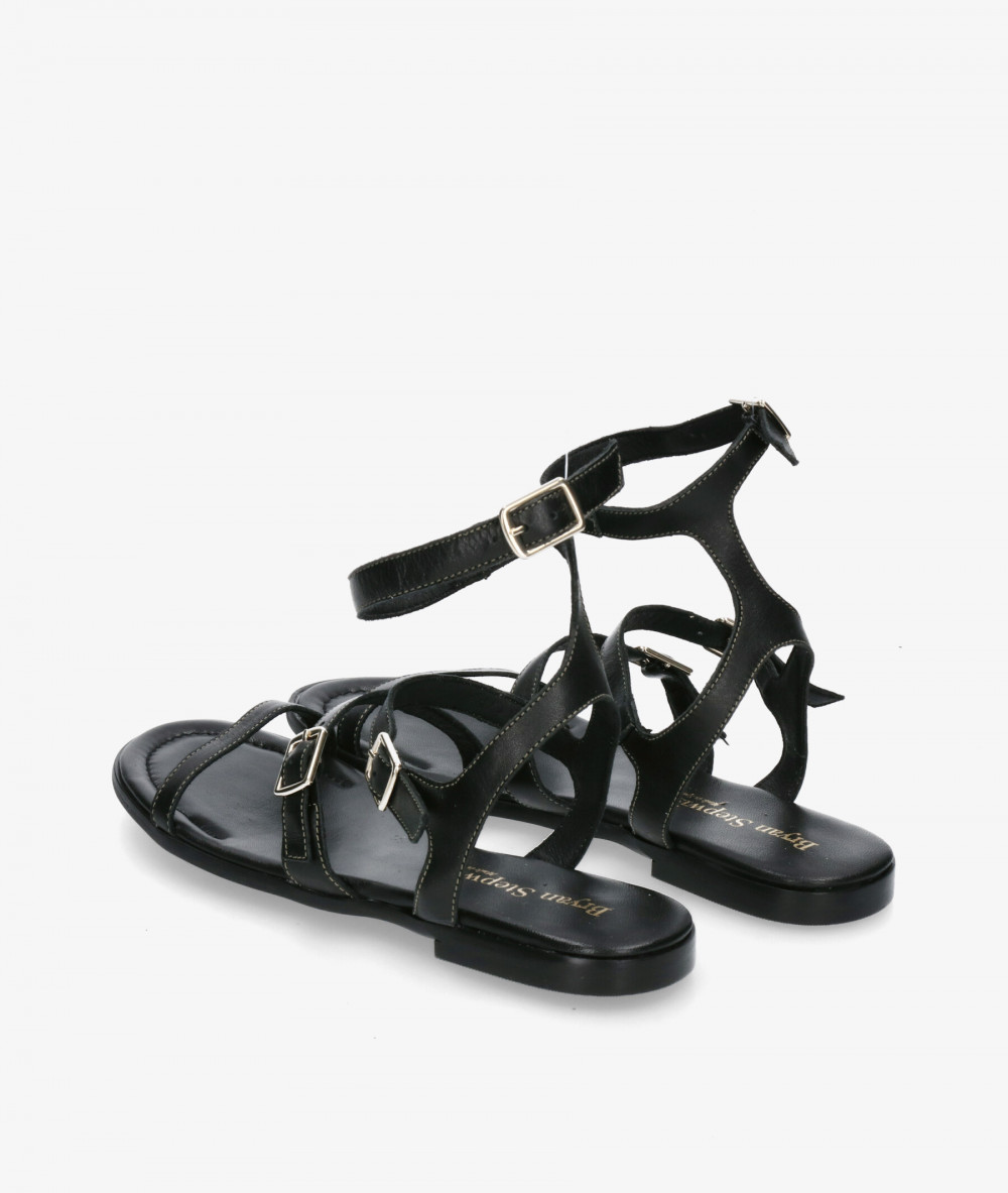 Sandalias Bryan  CRETA en negro Sandalias Bryan  CRETA en negro