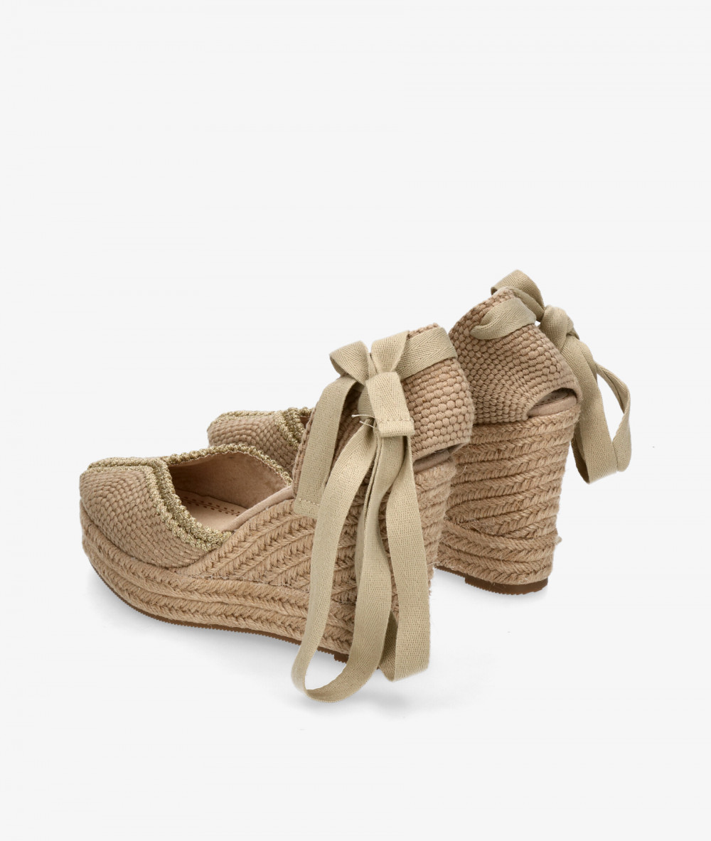 Alpargatas CORINA  M5386 en beige Alpargatas CORINA  M5386 en beige