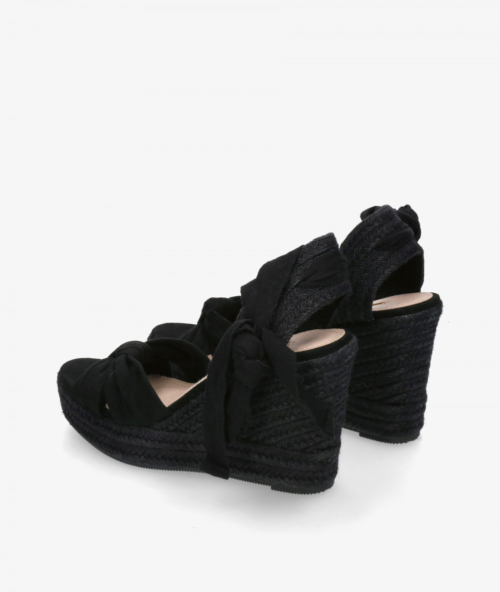 Alpargatas CORINA  M5400 en negro Alpargatas CORINA  M5400 en negro