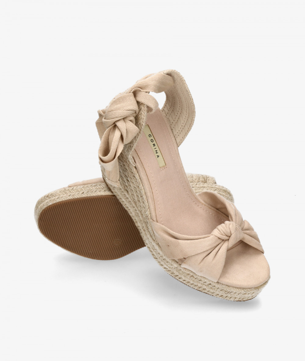 Alpargatas CORINA  M5400 en beige Alpargatas CORINA  M5400 en beige