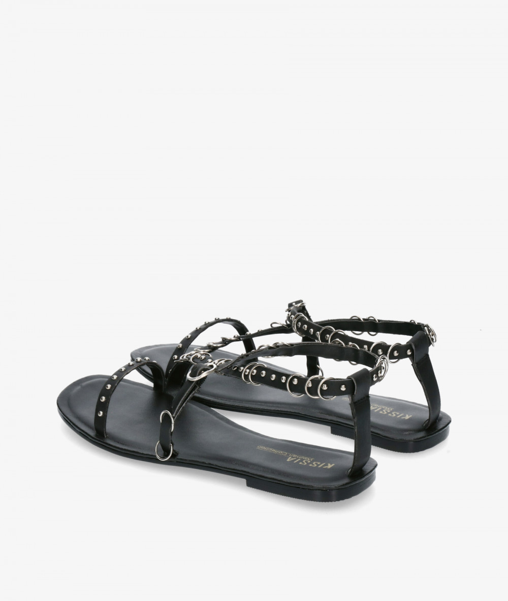 Sandalias Kissia  2024-304  KANPUR en negro Sandalias Kissia  2024-304  KANPUR en negro