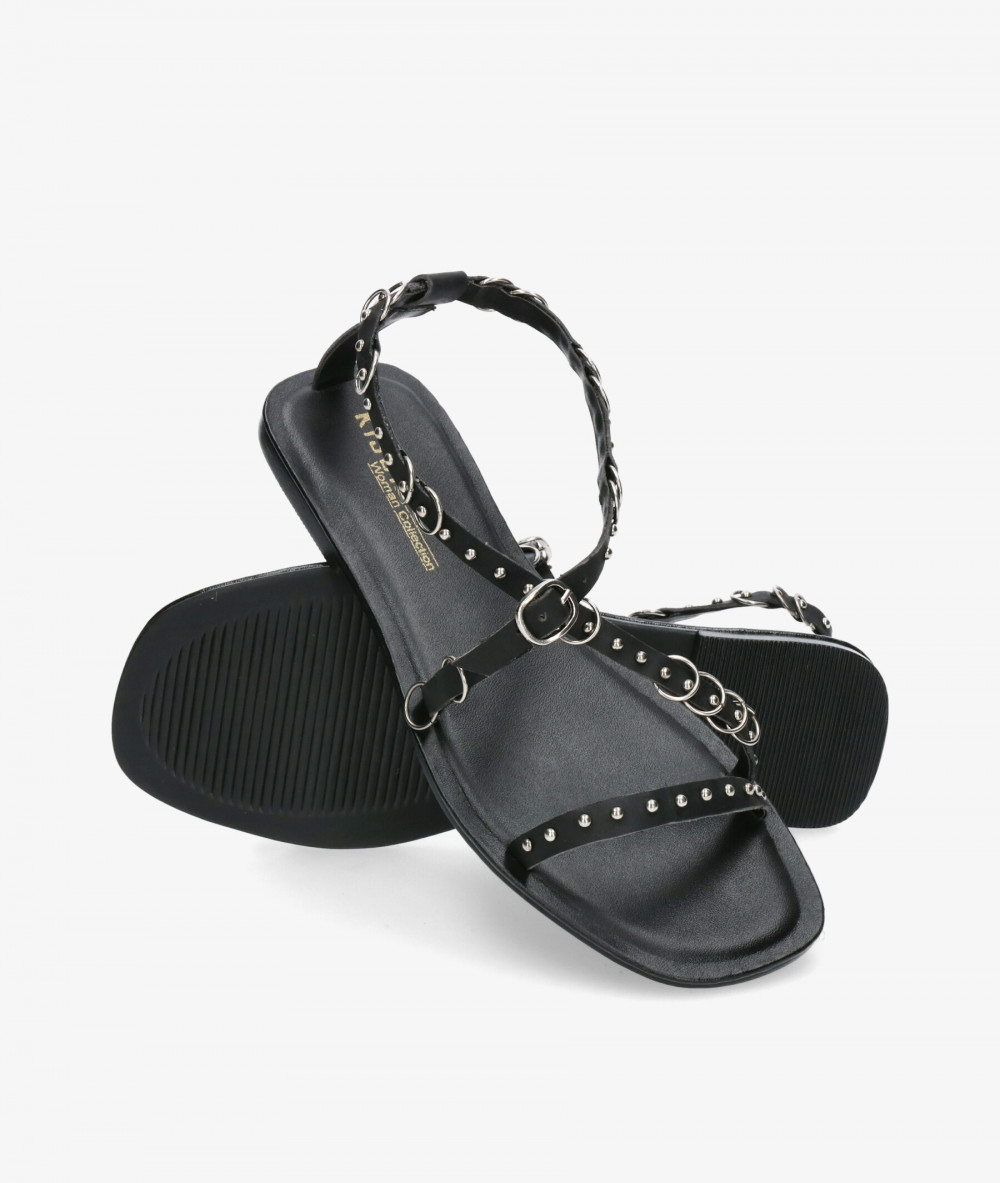 Sandalias Kissia  2024-304  KANPUR en negro Sandalias Kissia  2024-304  KANPUR en negro