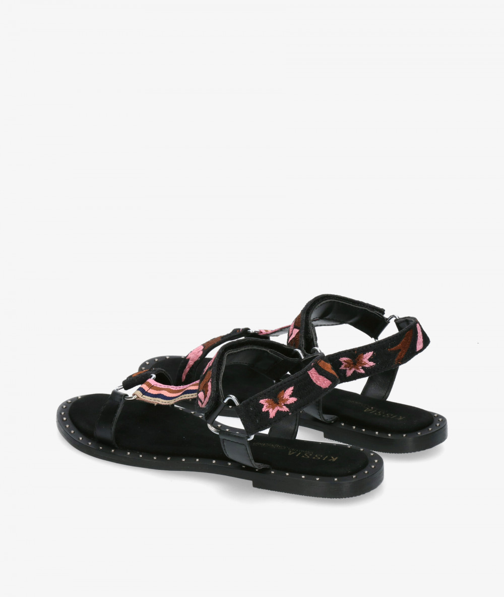 Sandalias Kissia  2024-249 JAIPUR en negro Sandalias Kissia  2024-249 JAIPUR en negro