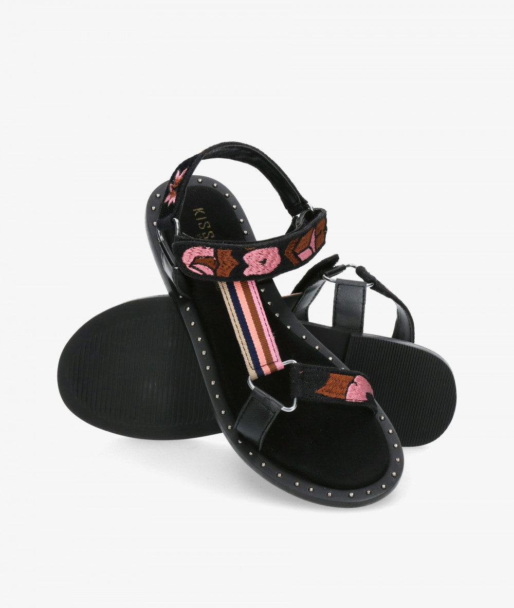 Sandalias Kissia  2024-249 JAIPUR en negro Sandalias Kissia  2024-249 JAIPUR en negro