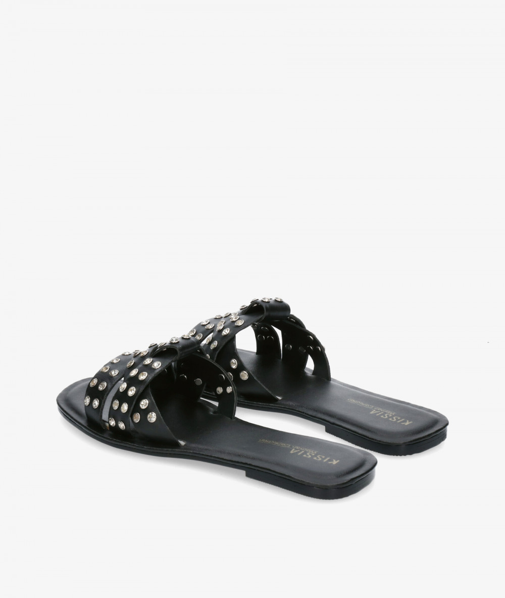 Sandalias Kissia  2024-212 PUNE en negro Sandalias Kissia  2024-212 PUNE en negro