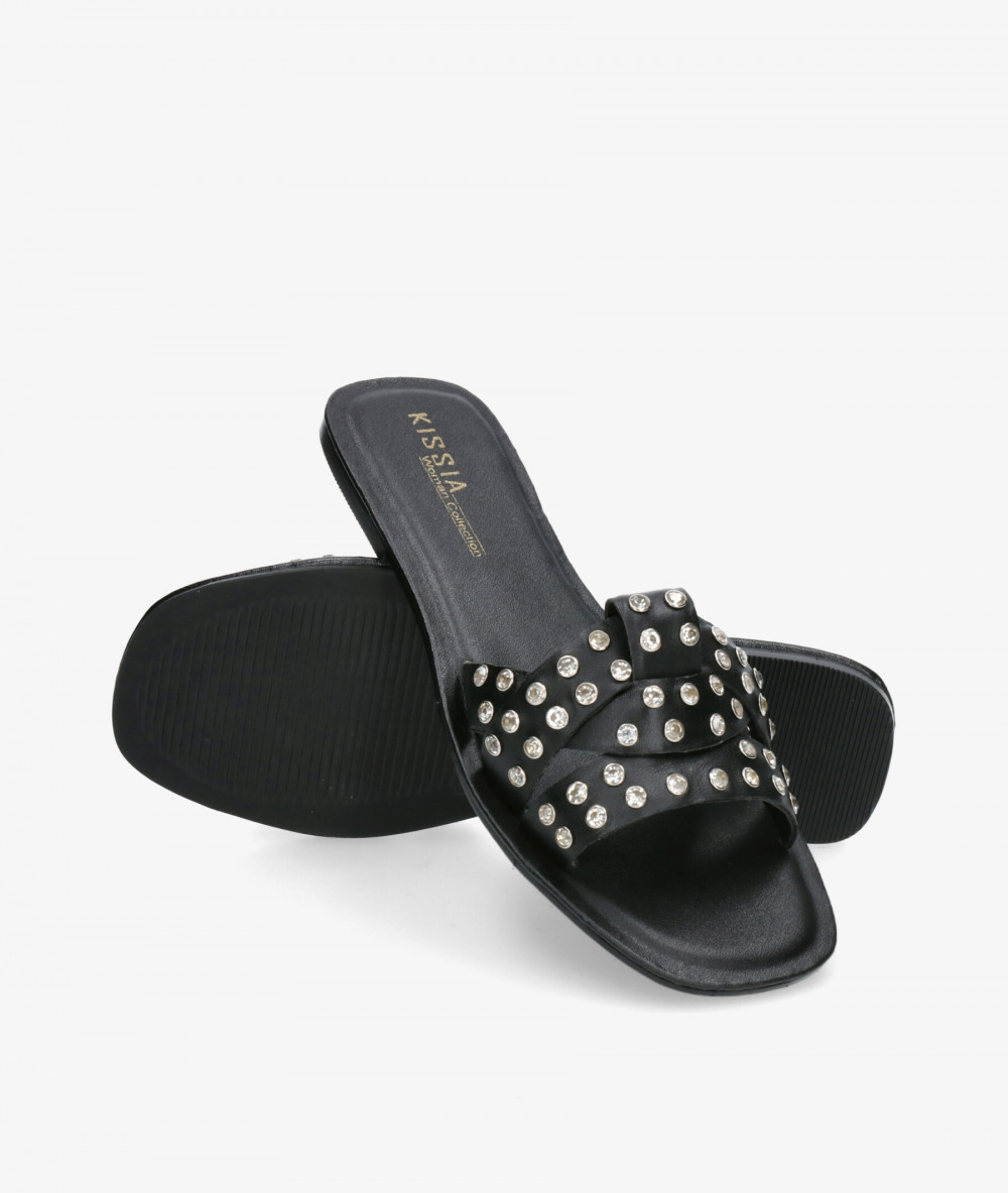 Sandalias Kissia  2024-212 PUNE en negro Sandalias Kissia  2024-212 PUNE en negro