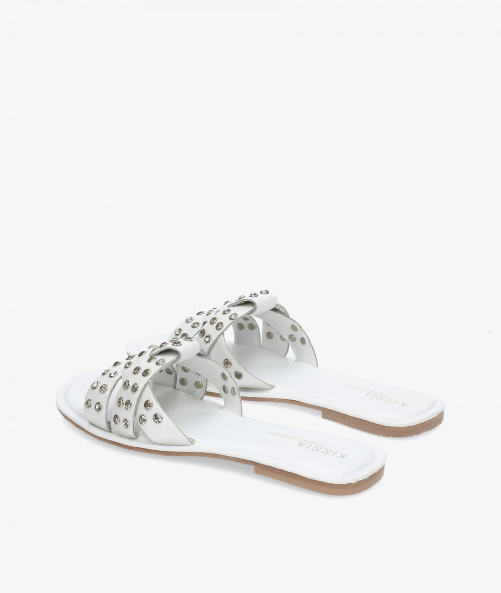 Sandalias Kissia  2024-212 PUNE en blanco Sandalias Kissia  2024-212 PUNE en blanco