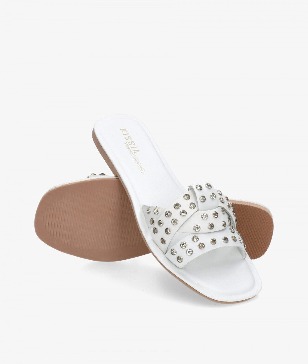 Sandalias Kissia  2024-212 PUNE en blanco Sandalias Kissia  2024-212 PUNE en blanco