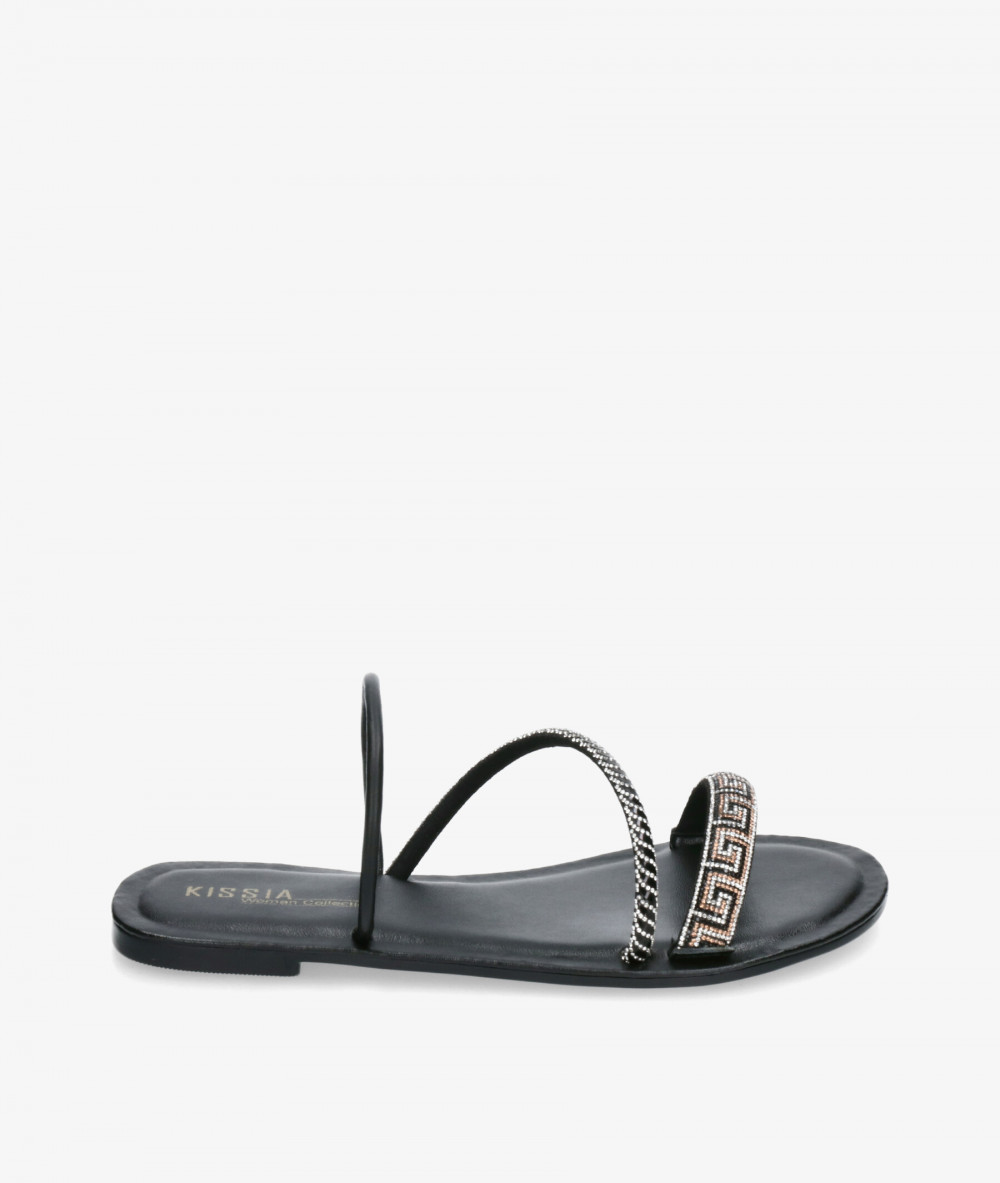 Sandalias Kissia  2024-84  GUJARAT en negro Sandalias Kissia  2024-84  GUJARAT en negro