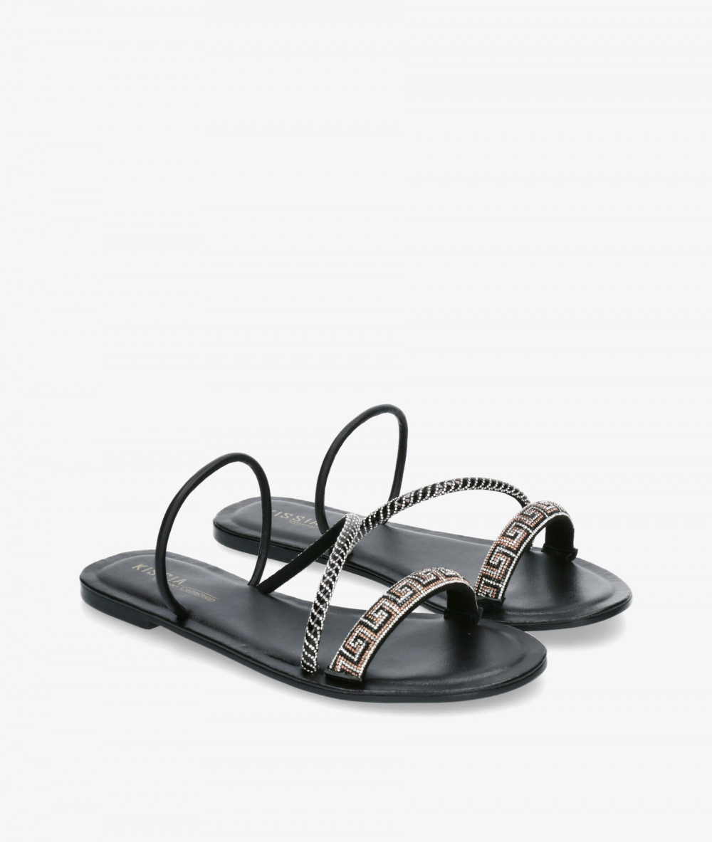 Sandalias Kissia  2024-84  GUJARAT en negro Sandalias Kissia  2024-84  GUJARAT en negro