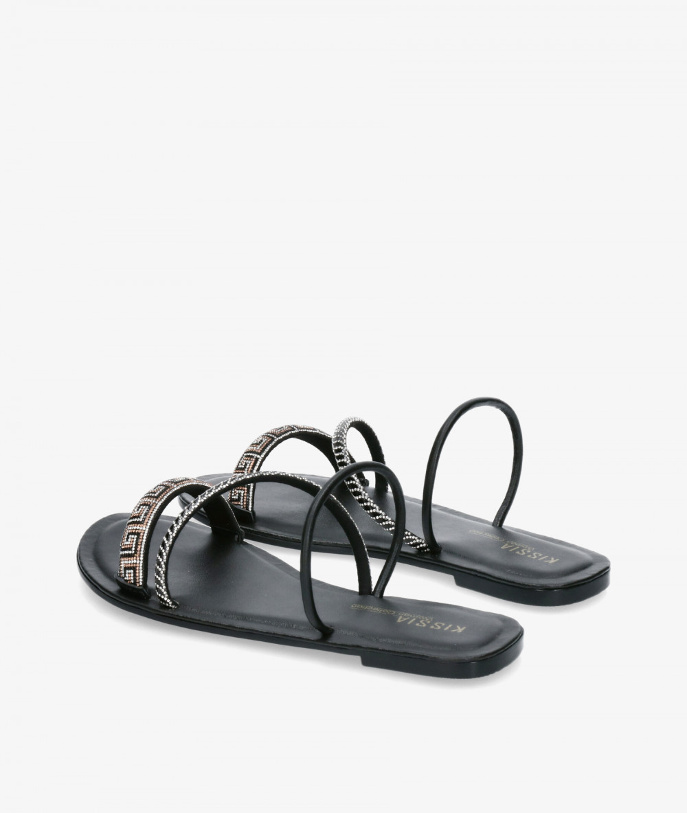 Sandalias Kissia  2024-84  GUJARAT en negro Sandalias Kissia  2024-84  GUJARAT en negro