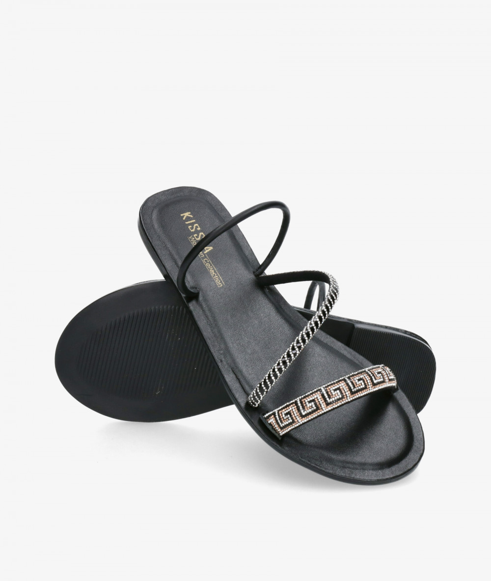 Sandalias Kissia  2024-84  GUJARAT en negro Sandalias Kissia  2024-84  GUJARAT en negro