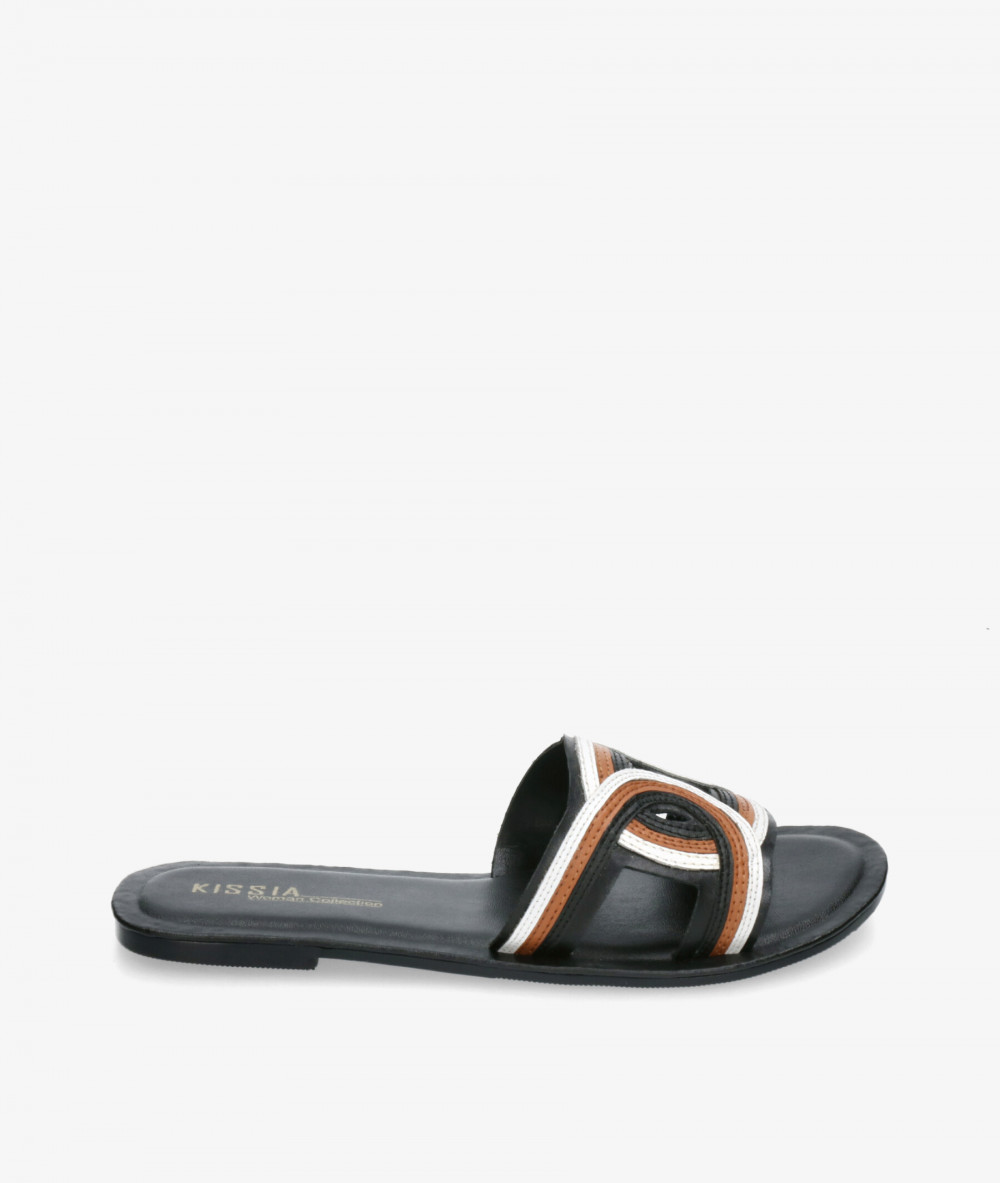 Sandalias Kissia  2024-123 INDORE en negro Sandalias Kissia  2024-123 INDORE en negro
